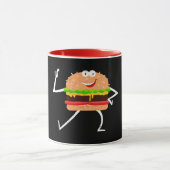 Burger-Liebhaber Tasse (Zentrum)