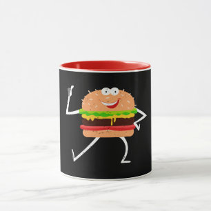 Burger-Liebhaber Tasse