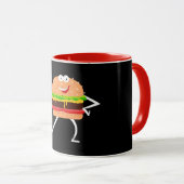 Burger-Liebhaber Tasse (VorderseiteRechts)