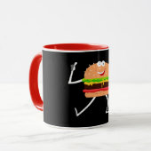 Burger-Liebhaber Tasse (Vorderseite Links)