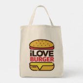 Burger Lover Taschen (Rückseite)