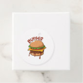 Burger Lovers Geschenkanhänger (Beispiel)