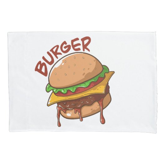 Burger Lovers Kissenbezug (Vorderseite)