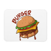 Burger Lovers Magnet (Horizontal)