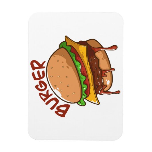 Burger Lovers Magnet (Vertikal)