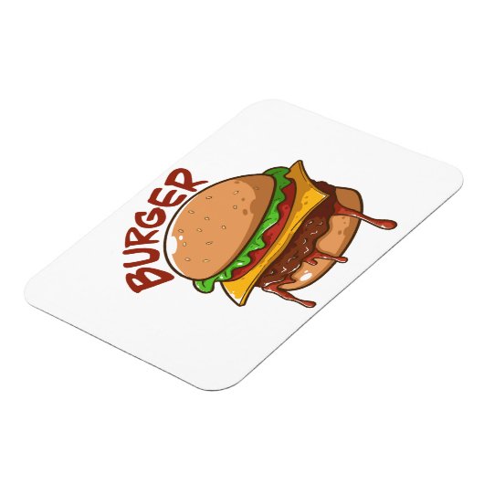 Burger Lovers Magnet (Linke Seite)