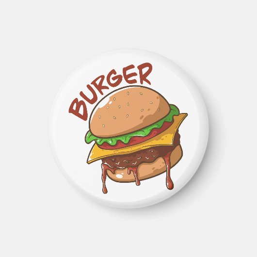 Burger Lovers Magnet (Vorne)