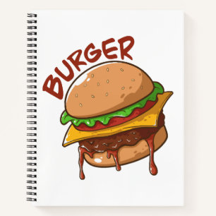 Burger Lovers Notizblock