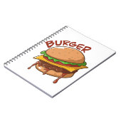 Burger Lovers Notizblock (Linke Seite)