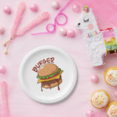 Burger Lovers Pappteller (Party)