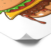 Burger Lovers Poster (Ecke)