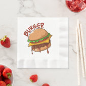 Burger Lovers Serviette (Beispiel)