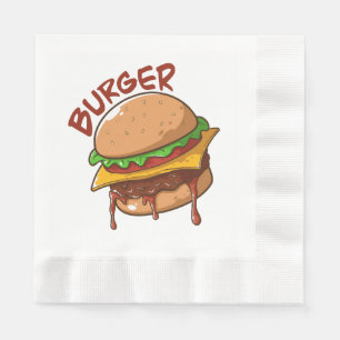Burger Lovers Serviette