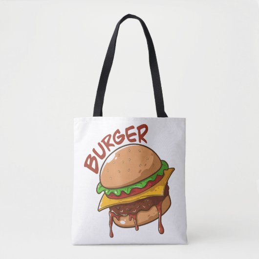 Burger Lovers Tasche (Vorderseite)