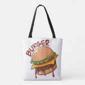 Burger Lovers Tasche (Rückseite)