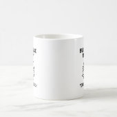 Burger machen mich glücklich kaffeetasse (Mittel)