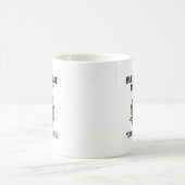 Burger machen mich glücklich kaffeetasse (Mittel)
