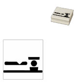 Burger Meal Gummistempel (Stempel)