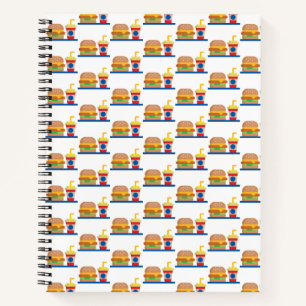 Burger Meal Notizblock