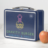 Burger Metall Brotdose (Beispiel)