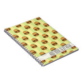 Burger-Muster-Notebook Notizblock (Rechte Seite)