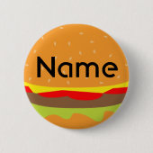 Burger-Namensumbau-Abzeichen Button (Vorderseite)