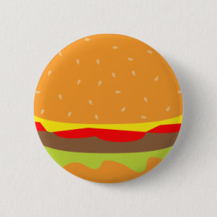 Burger-Namensumbau-Abzeichen Button