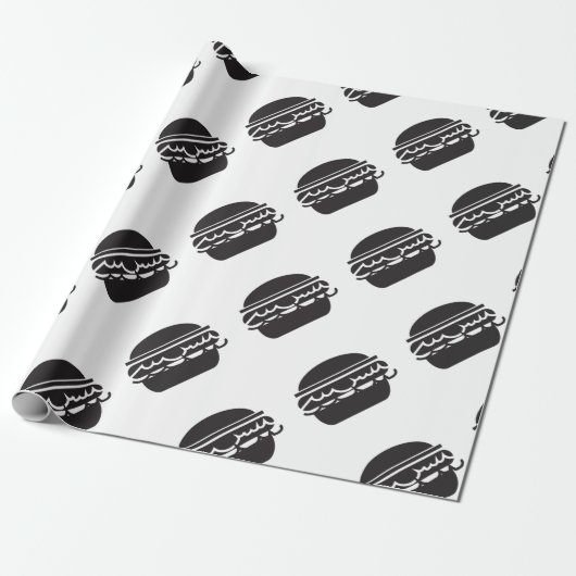 Burger-Packpapier Geschenkpapier (Ungerollt)