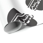 Burger-Packpapier Geschenkpapier (Rolleneckpunkt)