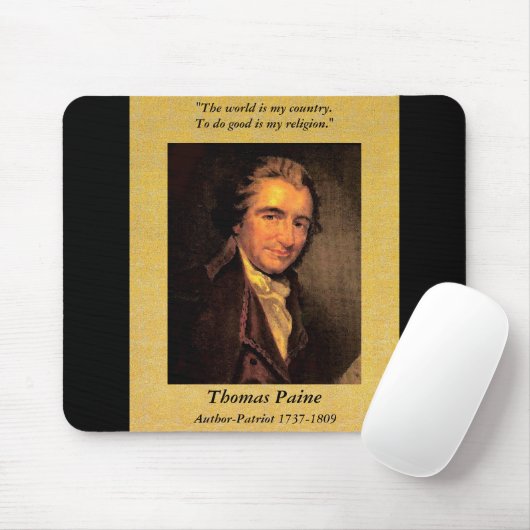 Bürger Paine - Mousepad (Mit Mouse)
