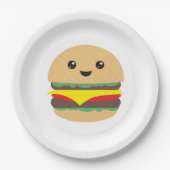 Burger Pappteller (Vorderseite)