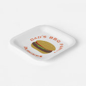 Burger Party Backyard GRILLEN Teller für benutzerd (Gewinkelt)