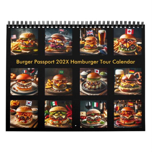 Burger Passport 2025/2026 Hamburger Tour Kalender (Titelbild)