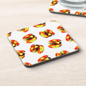 Burger Pattern Untersetzer (Linke Seite)