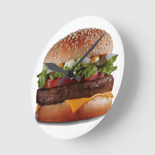 BURGER PLUS RUNDE WANDUHR (Winkel)
