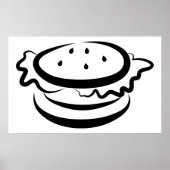 Burger Poster (Vorne)