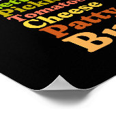 Burger Poster (Ecke)