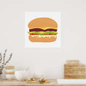 Burger Poster (Küche)