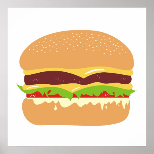 Burger Poster (Vorne)