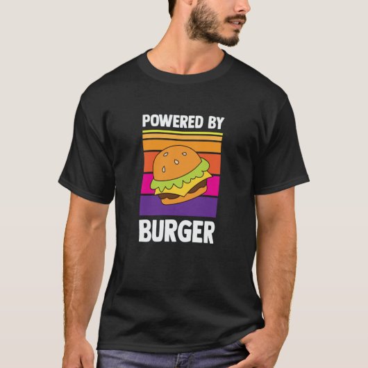 Burger Quote Hamburger Cheeseburger 1 T-Shirt (Vorderseite)