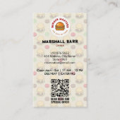 Burger Restaurant Business | Minimalistisch Classi Visitenkarte (Vorderseite)