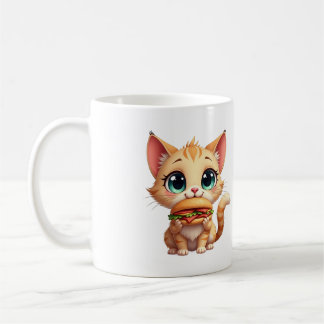 Burger Schnurren & Kuscheln Kaffeetasse