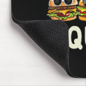 Burger Squad Funny Hamburger Fast Feinschmecker li Mousepad (Ecke)