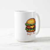 Burger Stimmung Kaffeetasse (VorderseiteRechts)