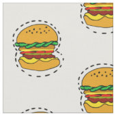 Burger Stoff (Nahaufnahme)