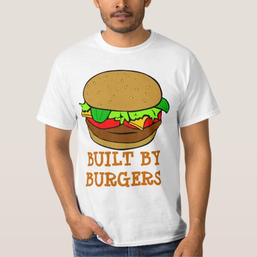 Burger T-Shirt (Vorderseite)