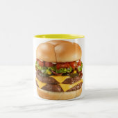 Burger-Tasse Zweifarbige Tasse (Mittel)