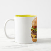 Burger-Tasse Zweifarbige Tasse (Links)