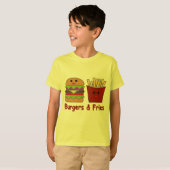 Burger u. Fischrogen T-Shirt (Vorne ganz)