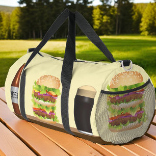Burger und Bier Duffle Bag